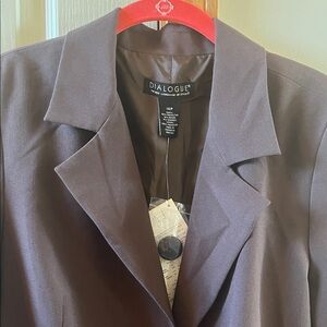 Dialogue Chocolate 2pc suit